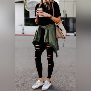 Alo Ripped Warrior Leggings